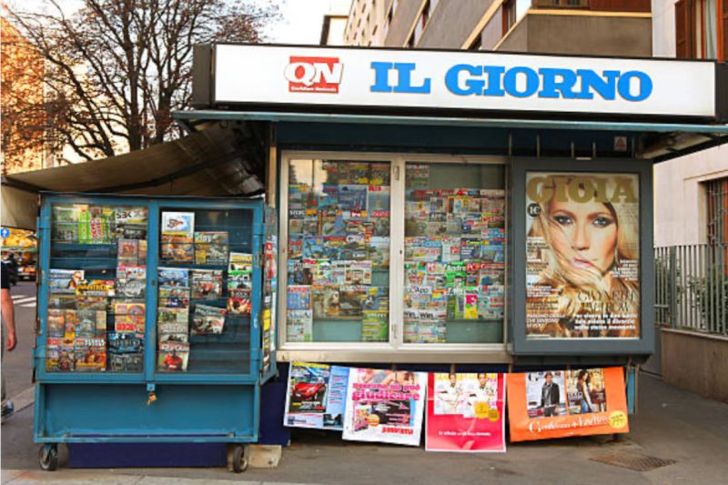 Italia y la rebelión de la prensa